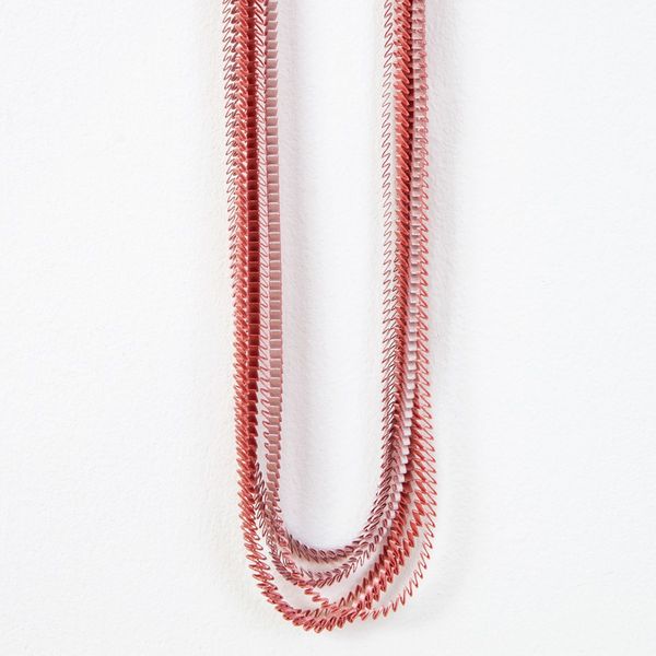1. Essilp KL105 Necklace pink ALEXANDRA TSOUKALA kl105