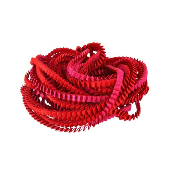 2. ESSILP KL15 Necklace red-pink ALEXANDRA TSOUKALA kl15