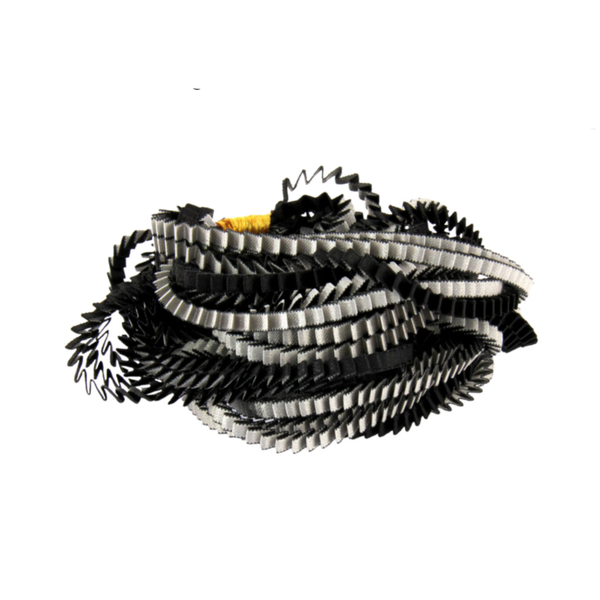 1. Essilp KL96 Necklace black and silver ALEXANDRA TSOUKALA kl96
