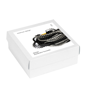2. Essilp KL96 Necklace black and silver