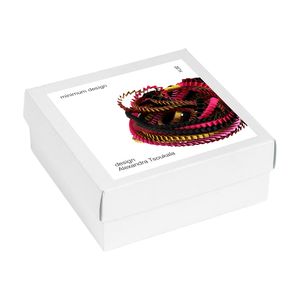 2. Essilp KL92 Necklace black-burgundy-gold