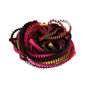 3. Essilp KL92 Necklace black-burgundy-gold