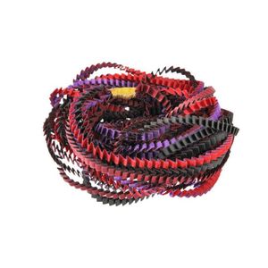3. Collana Essilp KL02 nero-viola-rosso
