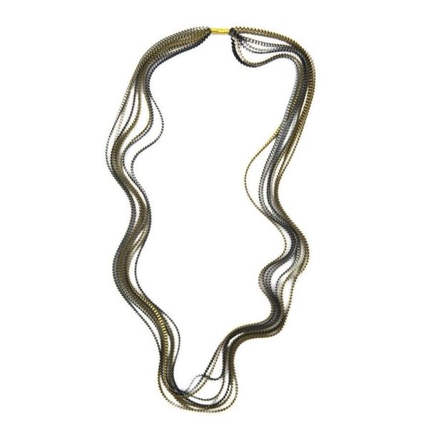 1. Collana Essilp KL106 oliva ALEXANDRA TSOUKALA kl106