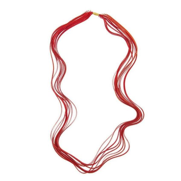 1. Collana Essilp KL01 rosso ALEXANDRA TSOUKALA kl01