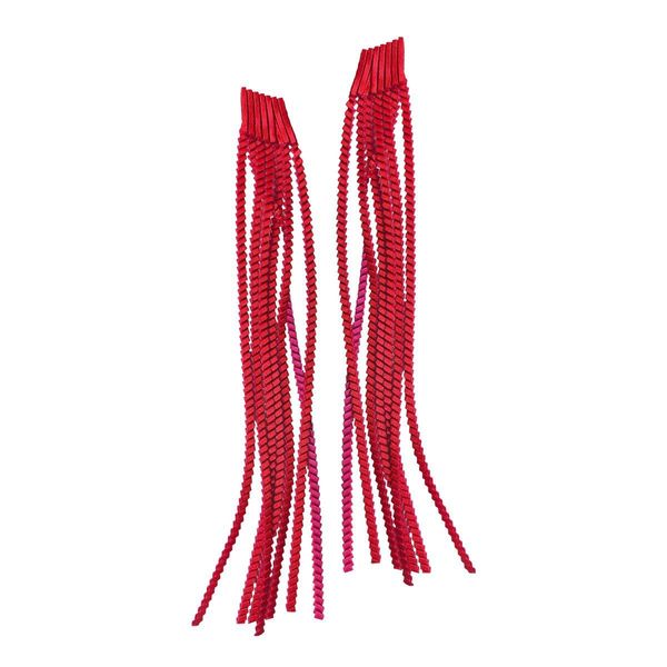 1. Med-15 Jellyfish Earrings red ALEXANDRA TSOUKALA med-15