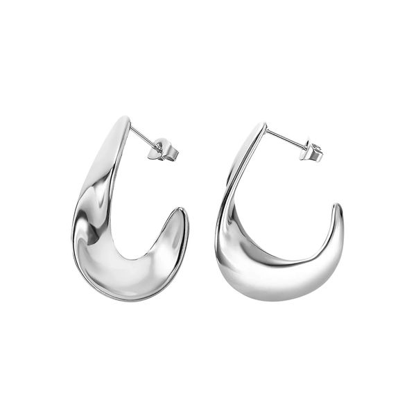 2. Earrings LS2566 steel gray LOTUS Style ls2566-4