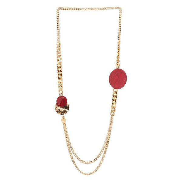1. Shades long necklace wine Antùra Accessori act19034
