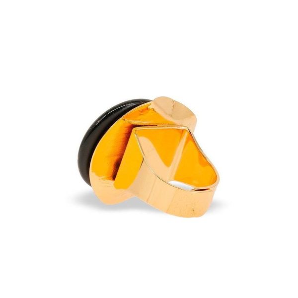 1. Earth ring black Antùra Accessori aat70019