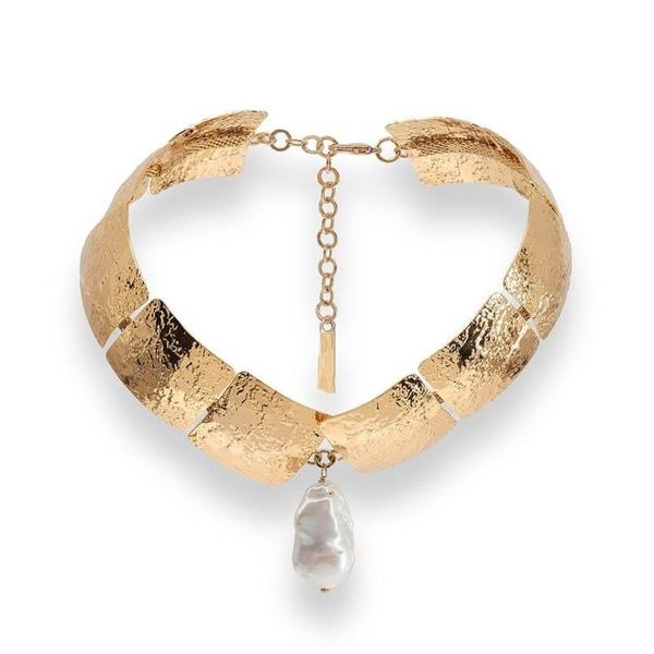 1. Audrey Choker Necklace gold Antùra Accessori act45069