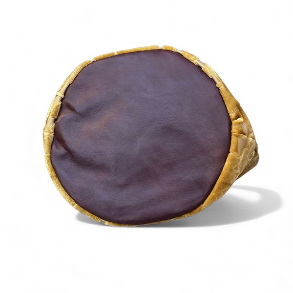2. Jumbo leaf bag Mustard BRASS Workshop n275g