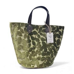 1. Borsa jumbo foglie Verde
