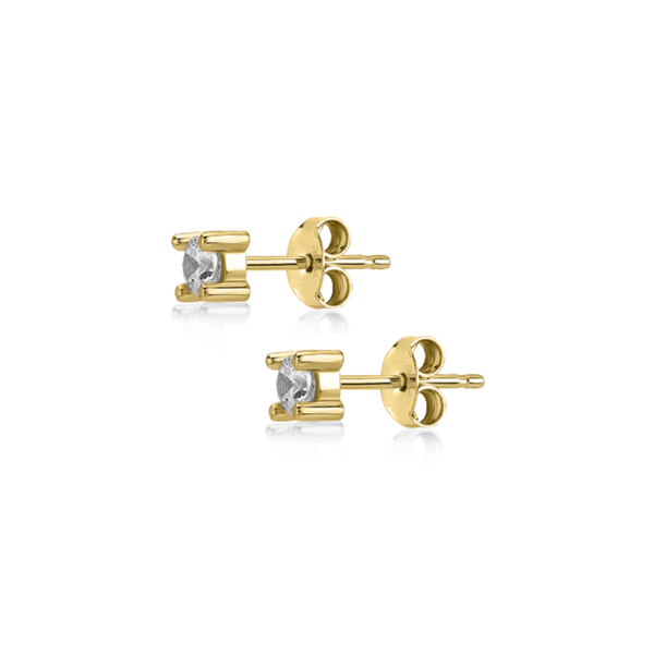 1. Orecchini solitario oro Kurshuni Gioielli kr607-300