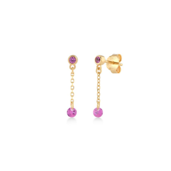 1. Orecchini Shine Dot oro Kurshuni Gioielli ka331-300