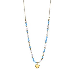 1. Necklace LS2553-1 light blue