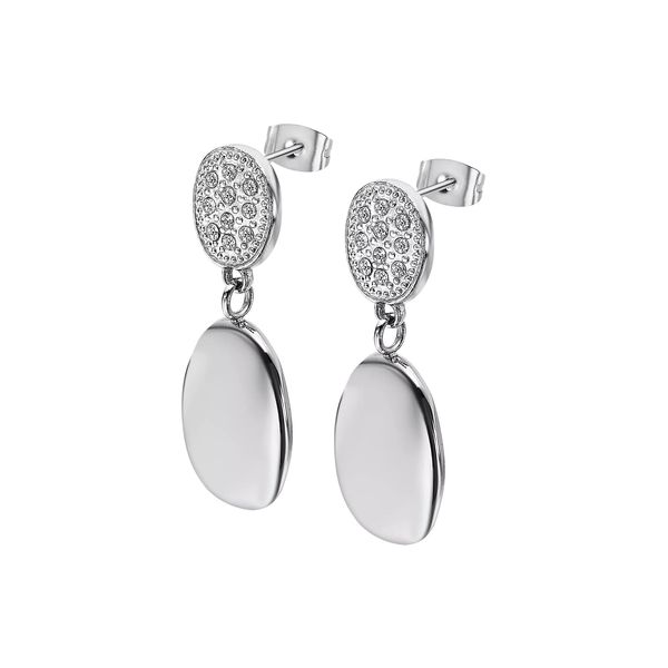 2. Earrings LS2567-4 steel gray LOTUS Style ls2567-4