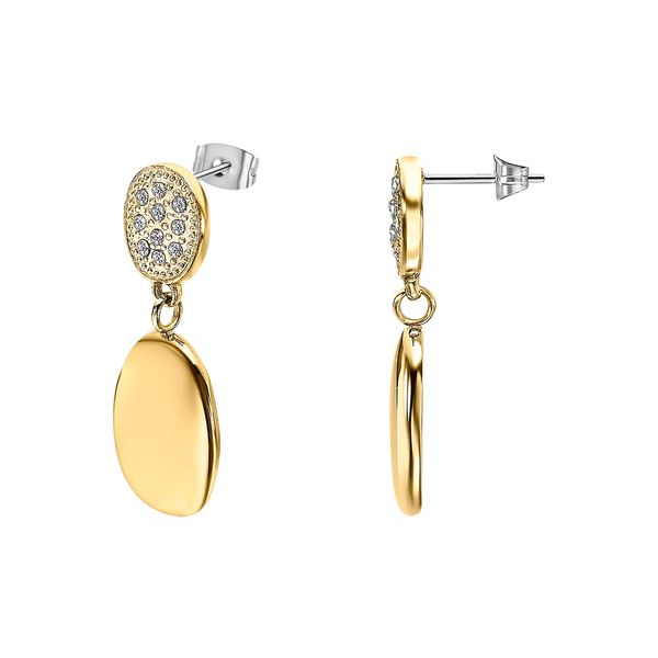 1. Earrings LS2567-4 gold LOTUS Style ls2567-4