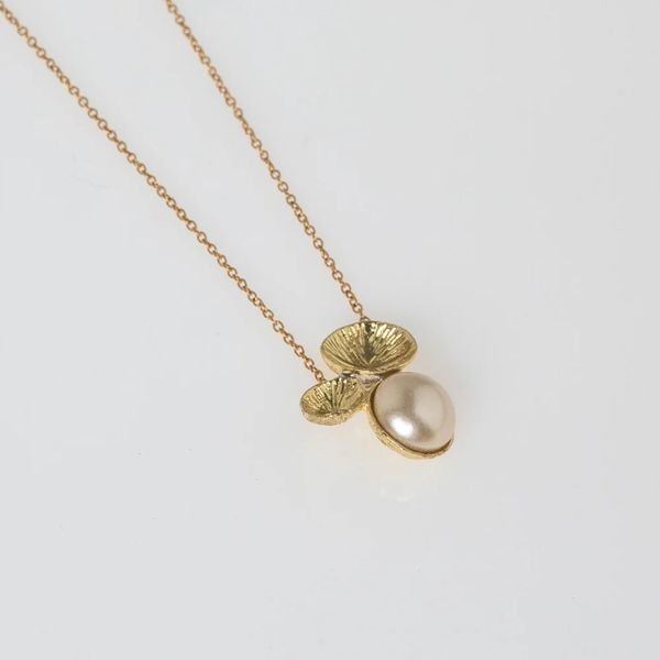 1. Sila necklace gold KALLIOPE Handmade Jewelry gk1872