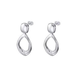 2. Orecchini LS2564 grigio acciaio