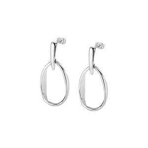 1. Earrings LS2565 steel gray