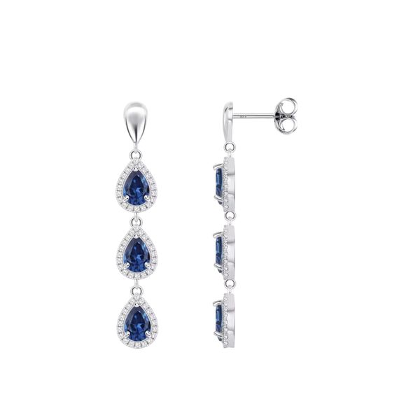 2. Orecchini LP3794 blu LOTUS Silver lp3794-4