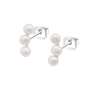 2. Earrings LP3905-4 silver gray