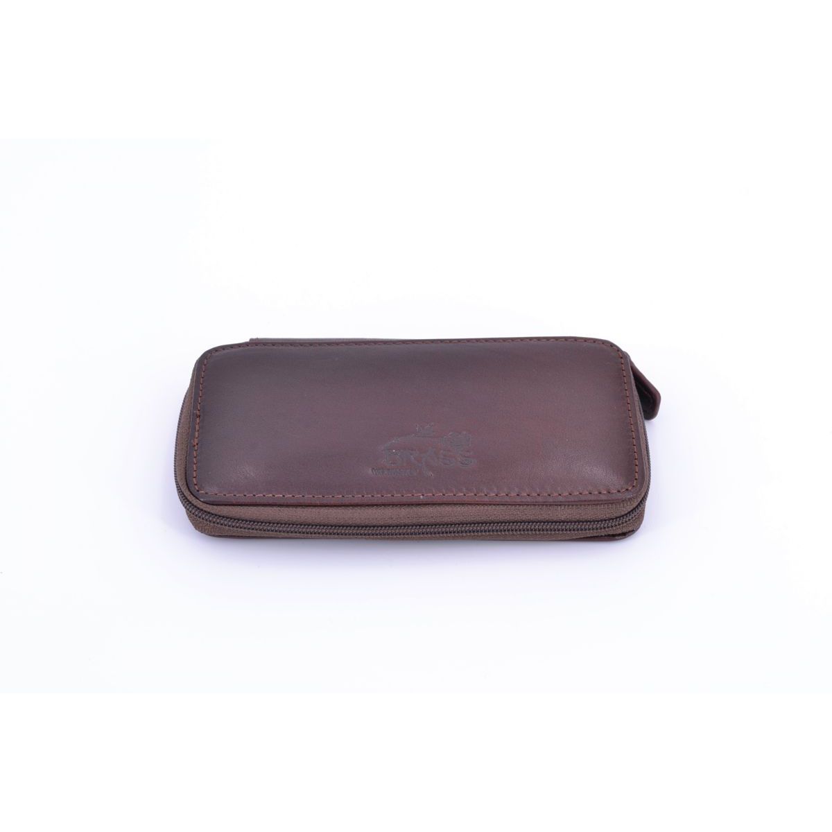 2. Portachiavi con cerniera Marrone BRASS Workshop p8183