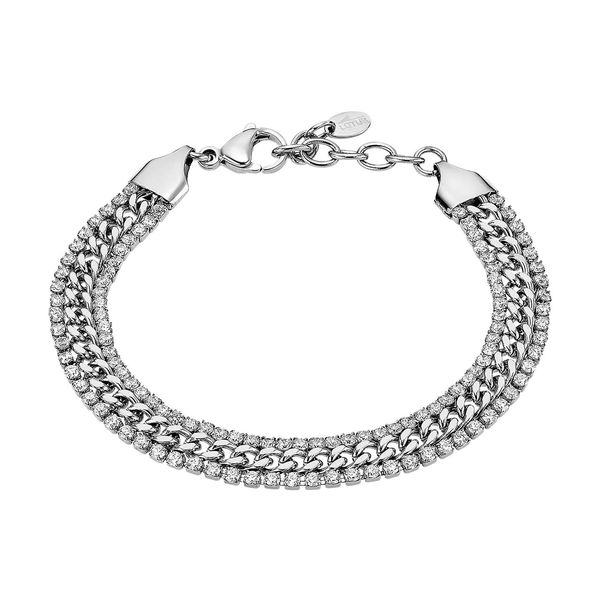 1. Bracciale LS2569-2 grigio acciaio LOTUS Style ls2569-2