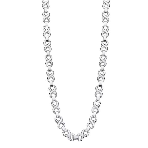 1. Necklace LS2578 steel gray LOTUS Style ls2578-1
