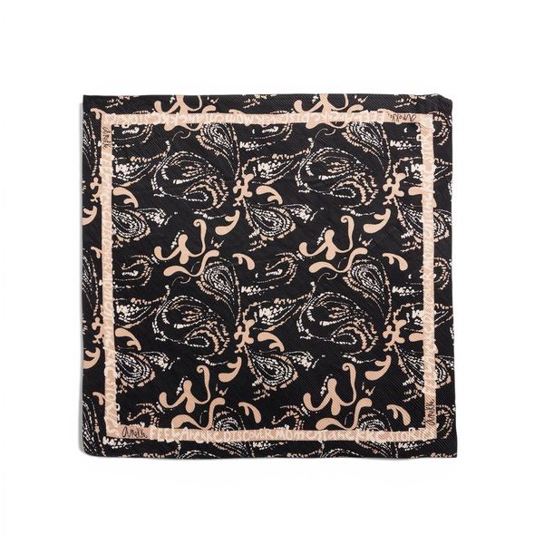 1. Foulard quadrato grande Intentions nero Anekke 41470-322