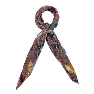 2. Foulard quadrato grande Evolution marrone