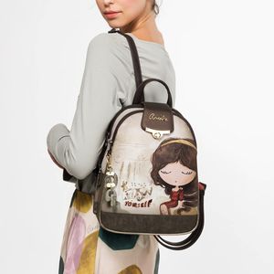 5. Zaino antifurto Muse marrone