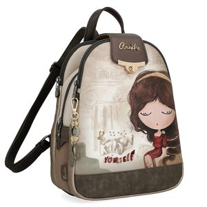 1. Zaino antifurto Muse marrone