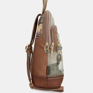 4. Zaino quadrato Anekke Muse marrone