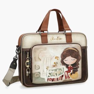 1. Muse Briefcase brown