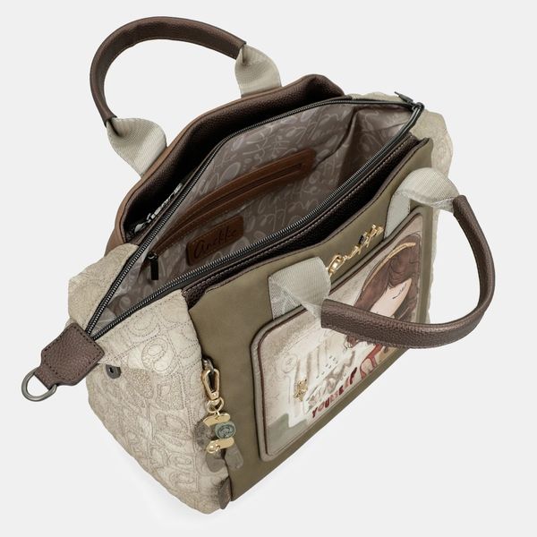 3. Borsa media manico corto Anekke Muse marrone Anekke 42701-192