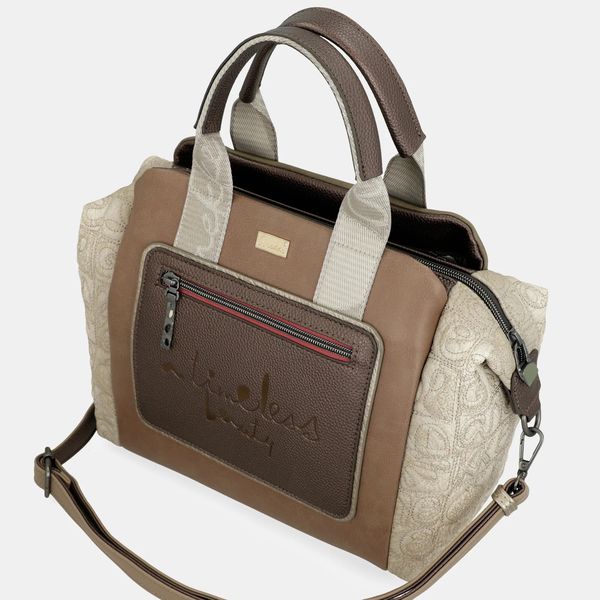 4. Borsa media manico corto Anekke Muse marrone Anekke 42701-192