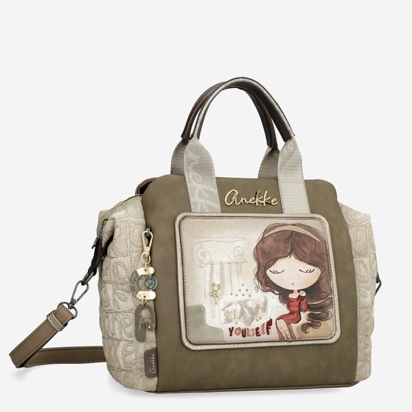 1. Borsa media manico corto Anekke Muse marrone Anekke 42701-192