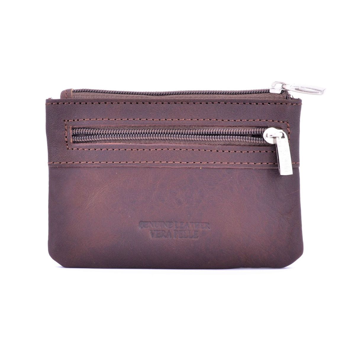 1. Zipper keychain Brown BRASS Workshop pop-8400