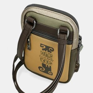 2. Mini borsa tracolla Anekke Muse marrone