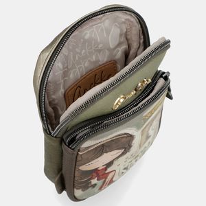 3. Mini borsa tracolla Anekke Muse marrone