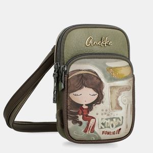 4. Mini borsa tracolla Anekke Muse marrone