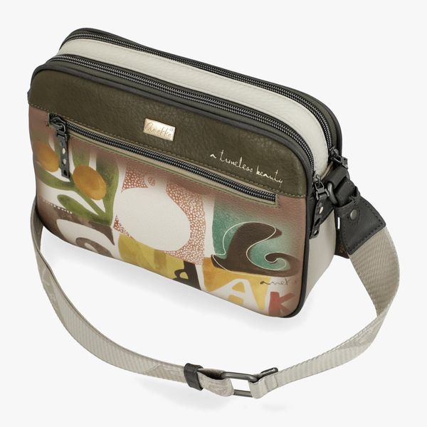 4. Anekke Muse three-compartment shoulder bag brown Anekke 42703-516
