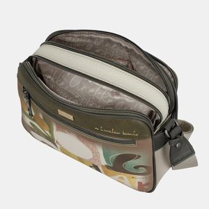 2. Anekke Muse three-compartment shoulder bag brown