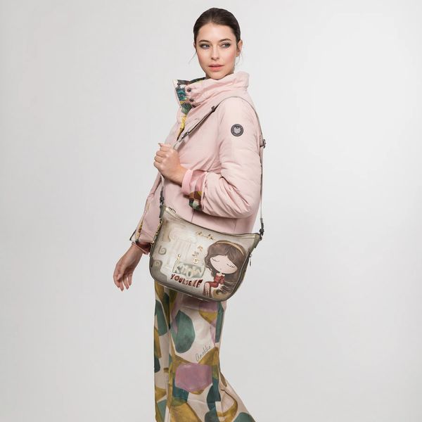 1. Muse large shoulder bag brown Anekke 42703-138