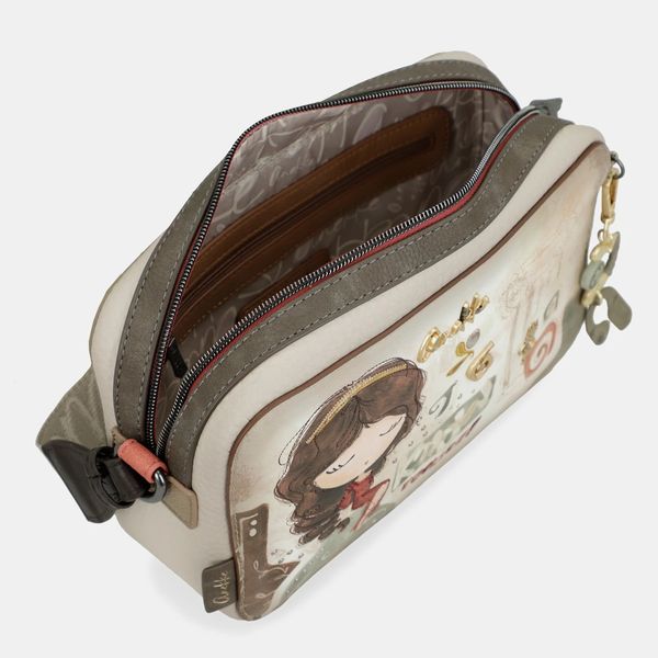 3. Borsa tracolla piccola Muse marrone Anekke 42703-447