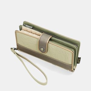 4. Portafogli grande RFID Anekke Muse marrone