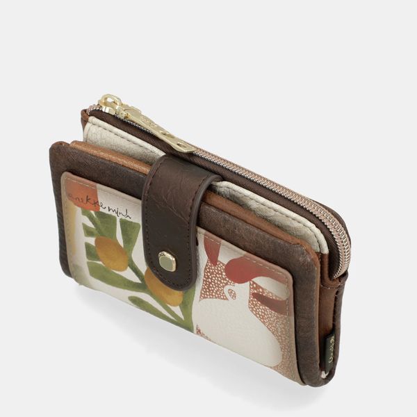 4. Anekke Muse Medium Flexible Wallet brown Anekke 42709-912