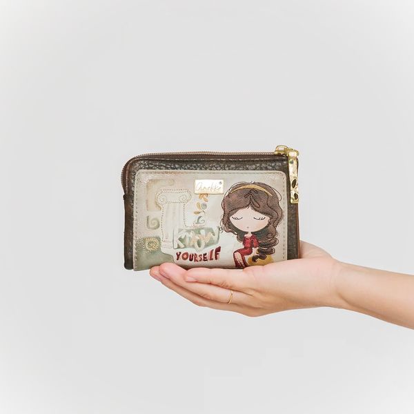5. Anekke Muse Medium Flexible Wallet brown Anekke 42709-912