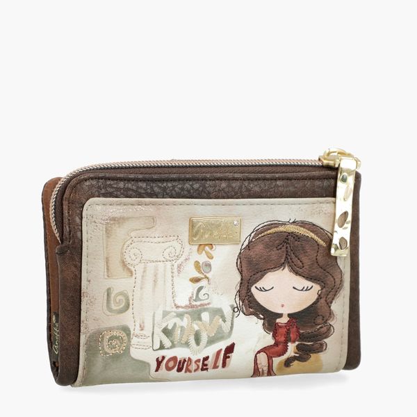 1. Anekke Muse Medium Flexible Wallet brown Anekke 42709-912